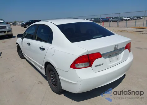 2010 Honda Civic Vp from USA, damaged, VIN 19XFA1F31AE007580